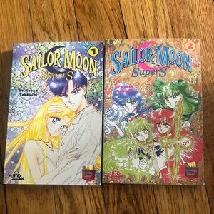 Sailor Moon SuperS Manga Volumes 1 and 2
